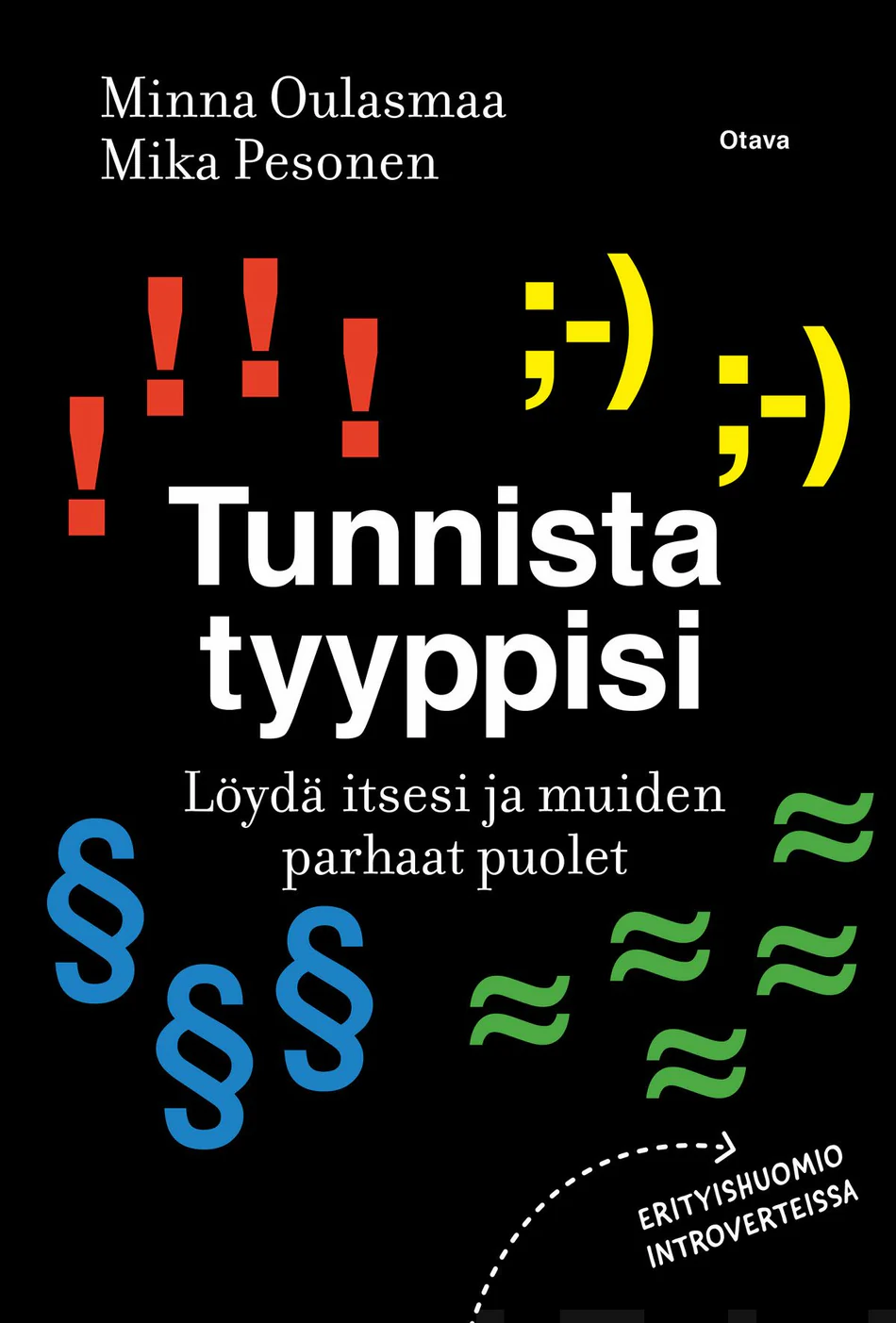 Tunnista tyyppisi, kirjan kansi
